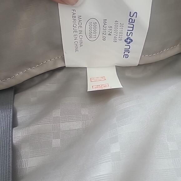 Samsonite Silhouette 12 Mobile Office Bag in Sapphire TSA Approved New Other - Picture 8 of 11